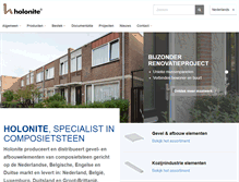 Tablet Screenshot of holonite.nl